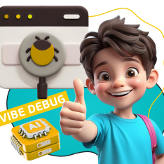 Тестирование & Vibe Debug. Охотники за багами - КИБЕРшкола программирования для детей, компьютерные курсы для школьников, начинающих и подростков - KIBERone г. Санкт-Петербург